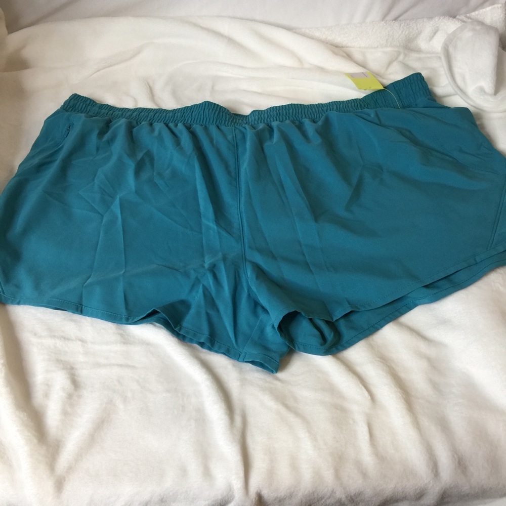 All in Motion Activewear Swim Short Teal 2x NWT